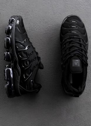 Кроссовки nike vapormax plus black 36-37-38-39-40-41-42-43-44-45
