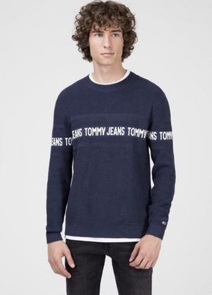 Свитер кофта джемпер tommy hilfiger l xl оригинал