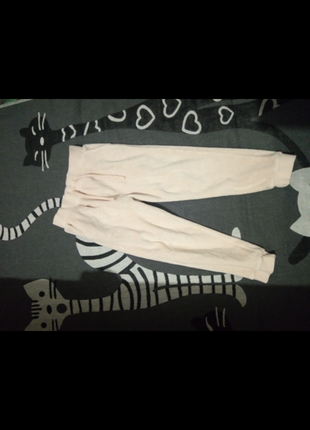 Велюрові штанці некст на дівчинку 2-3 роки