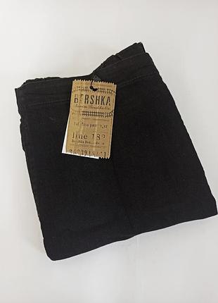 Bershka юбка женская черная.брендовий одяг stock
