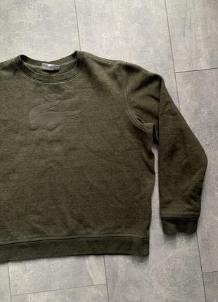 Женский свитшот lacoste оригинал 4