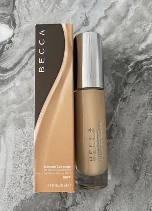 Стойкая тональная основа becca ultimate coverage 24 hour foundation оттенок buff2 фото