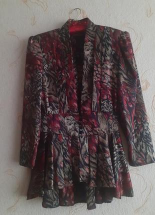 Вінтажна блуза жакет 🌹