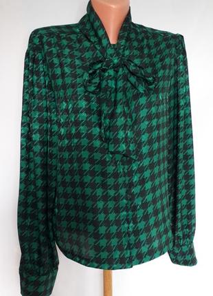 Винтаж! мода 80-х годов блуза+юбка миди von gässler(размер 40-42)8 фото