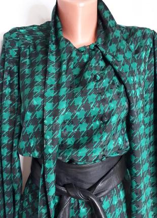 Вінтаж! мода 80-х років блуза+спідниця міді von gässler(розмір 40-42)5 фото