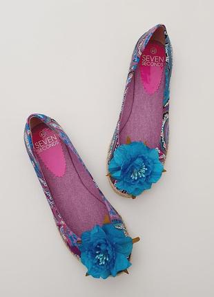 Балетки текстиль