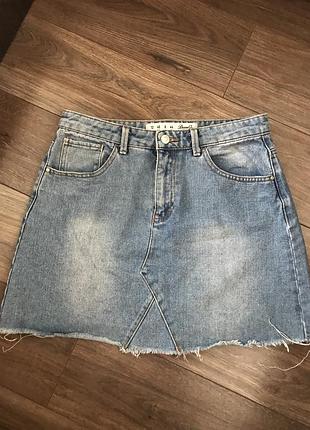 Джинсова юбка