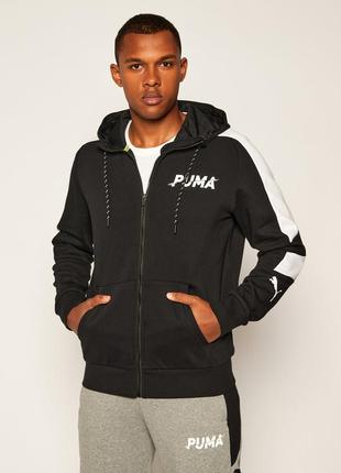 Толстовка puma modern sports fz hoodie1 фото