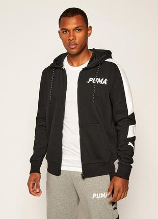 Толстовка puma modern sports fz hoodie3 фото