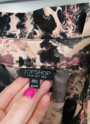 Шорты с высокой посадкой на запах topshop4 фото