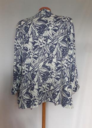 Легкий трикотажный пиджак кофта без пуговиц monsoon (размер 40-42)6 фото