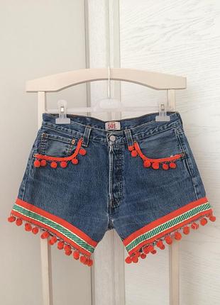 Стильные шорты live’s оригинал винтаж 501