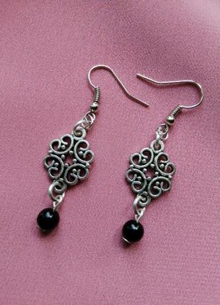 Длинные серьги подвески