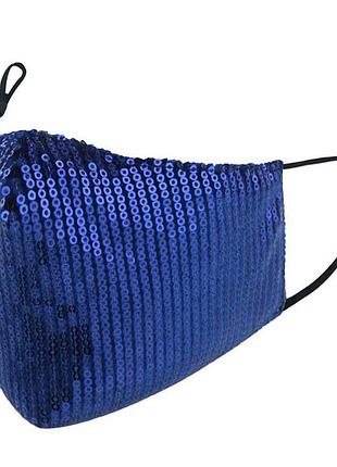 Багаторазова захисна маска, стрази, пайєтки