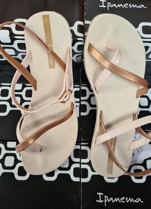 Сандалии женские ipanema fashion sandal vii fem - модель 82842 бежевый3 фото