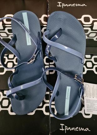 Сандалі жіночі іпанема (ipanema fashion sandal vii fem) модель 82842 сині3 фото