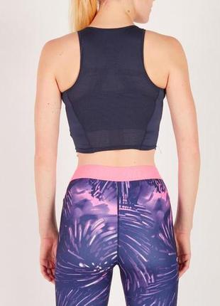 Спортивная майка топ domyos cropped top ftc 5003 фото