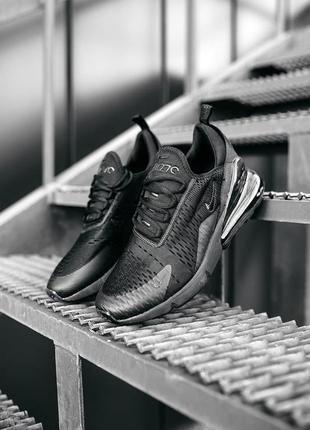 Кроссовки nike air max 270 black1 фото