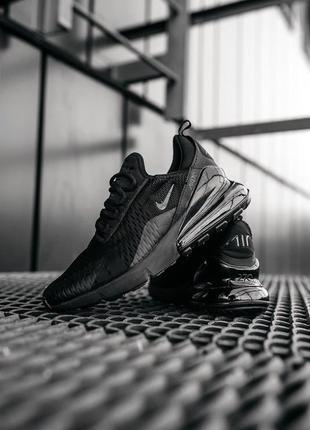 Кроссовки nike air max 270 black3 фото