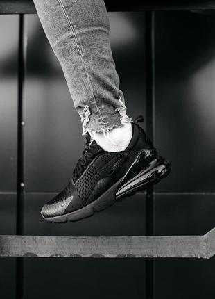 Кроссовки nike air max 270 black5 фото