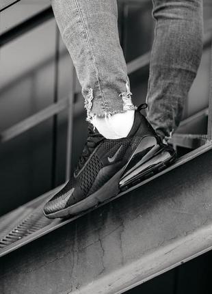 Кроссовки nike air max 270 black6 фото