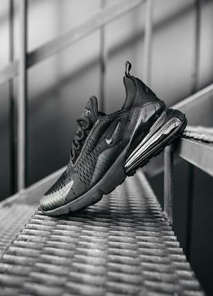 Кроссовки nike air max 270 black7 фото