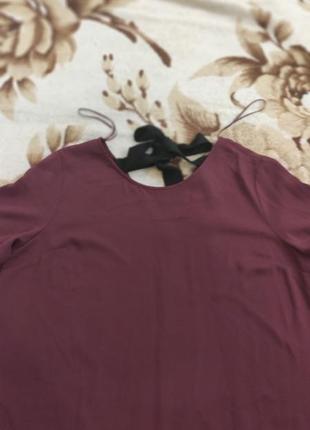Блуза.бордо1 фото