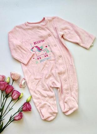 Слип велюровый на девочку primark baby1 фото