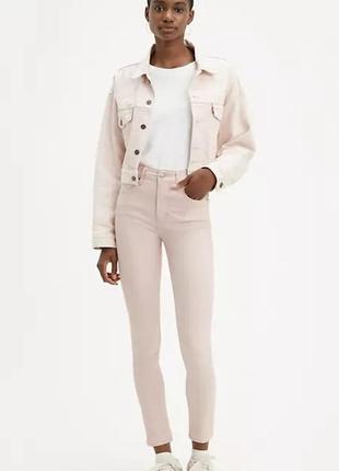 Розовые, пудровые брюки , джинсы h&m