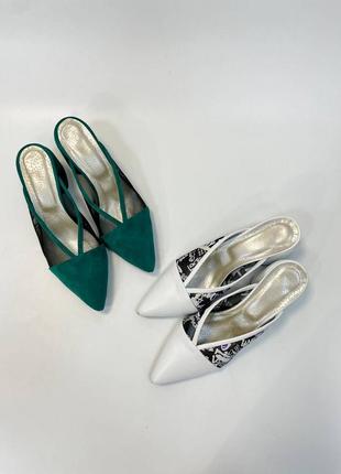 Шльопанці мюли жіночі 🌈 будь-який колір 🎨