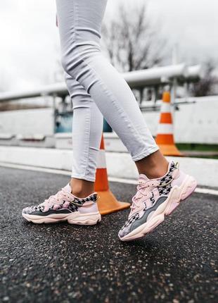 Жіночі кросівки adidas ozweego pink 36-37-38-395 фото