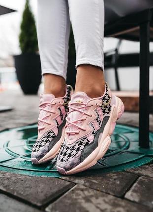 Жіночі кросівки adidas ozweego pink 36-37-38-391 фото