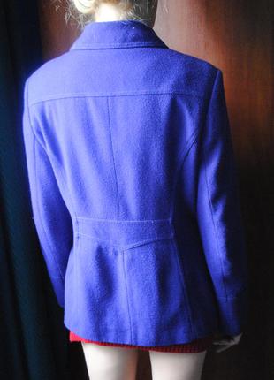 Cтильное трендовое красивое фиолетовое пальто 42-44 р-р m-l dorothy perkins2 фото