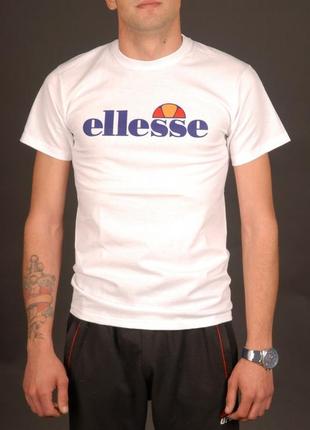 Белая футболка ellesse