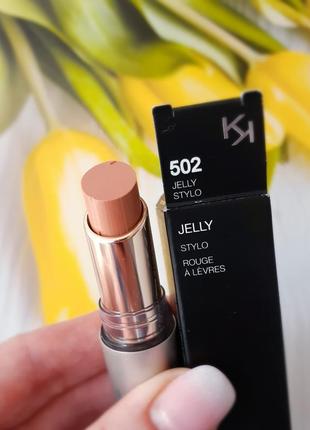 Нюдовая помада kiko milano jelly stylo 502