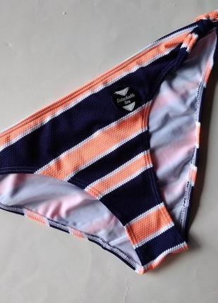 16-18/хл-2хл модные рельефные плавки низ от купальника