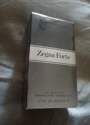 Zegna forte, edt 50 ml, оригинал!!!