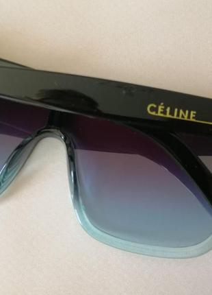 Эксклюзивные брендовые солнцезащитные очки маска  celine4 фото
