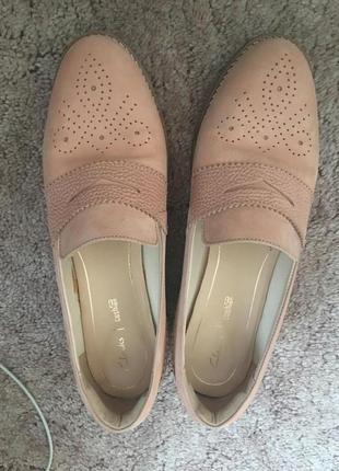 Туфлі clarks р. 40-40.5 шкіра погтугалия!