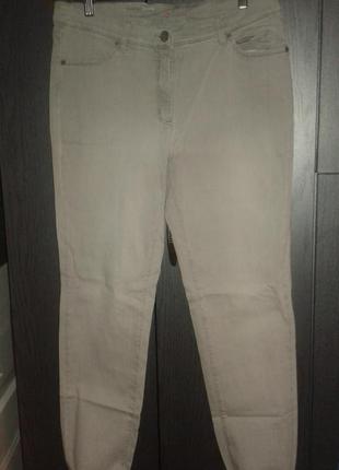 Стильные светло - серые джинсы toni, размер 42/xl.