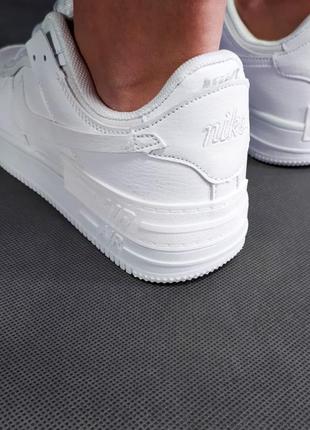 Кроссовки nike air force 1 shadow белые5 фото