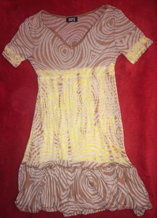 Платье,сукня,туника с баской,рюшами,футболка2 фото