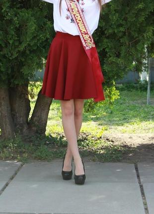 Шкільна спідниця, школьная юбка-солнце3 фото