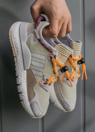 Кроссовки мужские адидас adidas nite jogger beige