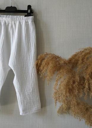 Муслиновые брюки для ребенка. детские муслиновые брюки.