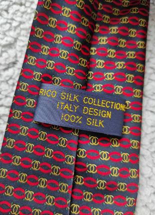 Шелковый галстук краватка ишелк5 фото