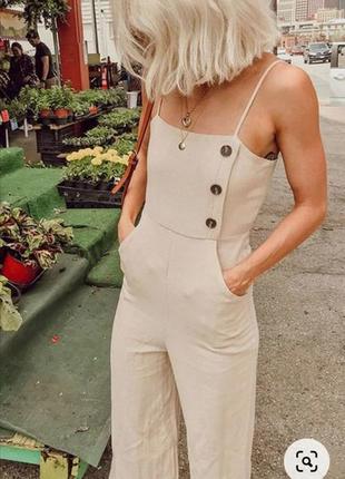 Ліквідація 🔥шикарний чорний комбінезон палаццо 602