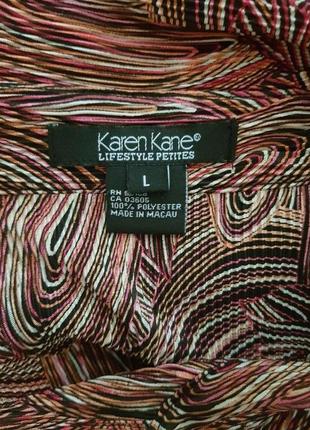 Красивая блуза дорогого бренда karen kane!7 фото