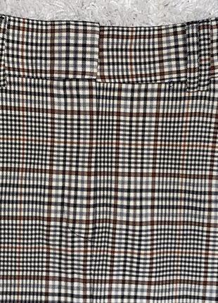 Шикарная женская юбка английская клетка оригинал m&s collection8 фото