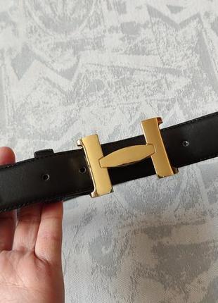 Ремень из натуральной кожи, кожаный ремень hermes пасок женский